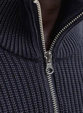 Jack und Jones Detroit Marineblau Jersey für Herren.