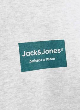 Sweatshirt Jack and Jones Frank grau für Herren