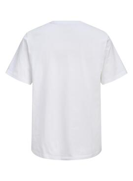 T-Shirt Jack and Jones Frank weiß für Herren