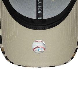Kappe New Era Midi New York Yankees 9FORTY Leopardenmuster für Damen