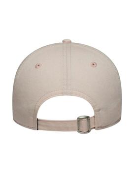 Kappe New Era Washed Mini LA Dodgers 9TWENTY beige für Damen