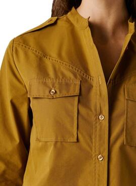 Bluse Pepe Jeans Angy Senf für Damen