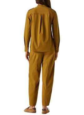 Bluse Pepe Jeans Angy Senf für Damen