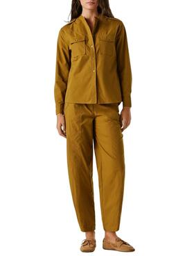 Bluse Pepe Jeans Angy Senf für Damen