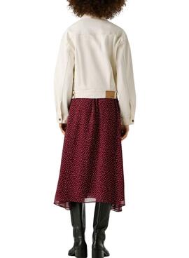 Jacke Pepe Jeans relaxed weiß für Damen