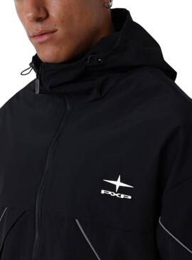 Jacke Project x Paris reflektierend schwarz für Herren.