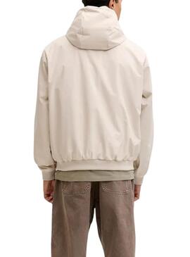 Jacke Jack and Jones Charge beige für Herren.