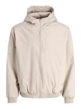 Jacke Jack and Jones Charge beige für Herren.