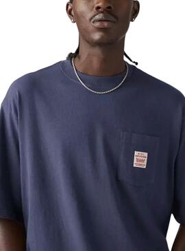 Levis Worker-Shirt in Blau für Herren.