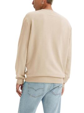 Pullover Levis The Original beige für Herren