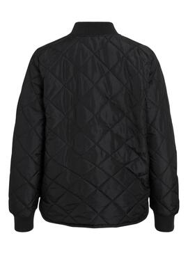 Bomberjacke Vila Vitate schwarz für Damen