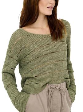 Pullover Only Pamela grün für Damen