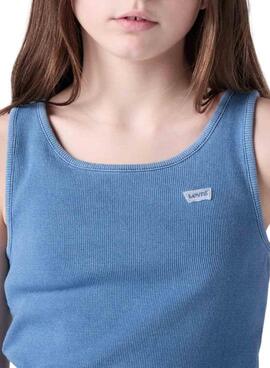 Levis Meet And Greet T-Shirt blau für Mädchen.