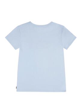 Levis Batwing T-Shirt in Hellblau für Mädchen und Jungen.