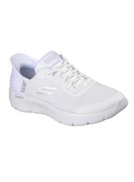 Turnschuhe Skechers Go Walk weiß für Damen
