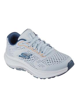 Turnschuhe Skechers Go Run blau für Damen