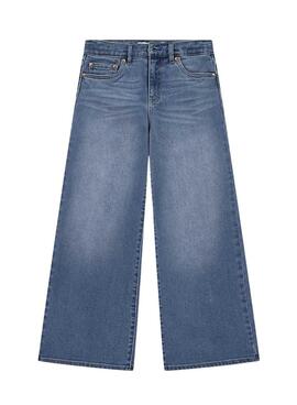 Levis High Rise Baggy Jeans in Blau für Mädchen