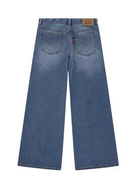 Levis High Rise Baggy Jeans in Blau für Mädchen