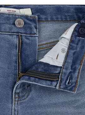 Levis High Rise Baggy Jeans in Blau für Mädchen