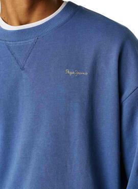 Sweatshirt Pepe Jeans Geo blau für Herren