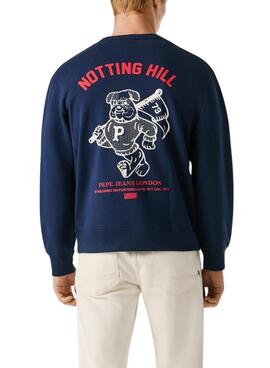 Sweatshirt Pepe Jeans Gideon blau für Herren