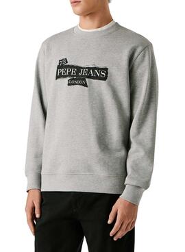 Sweatshirt Pepe Jeans Gus grau für Herren