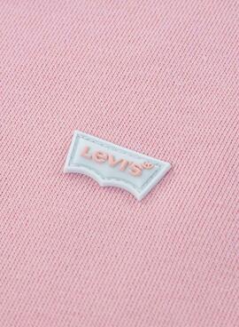 Pullover Levis Meet And Greet rosa für Mädchen