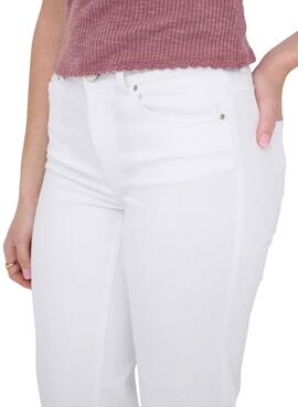 Weiße Only Blush Damen Jeanshose