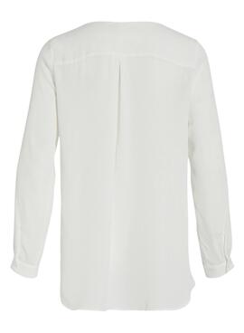 Bluse Vila Lucy weiß für Damen