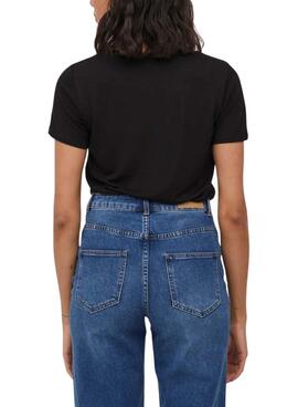 T-Shirt Vila Noel Schwarz für Damen