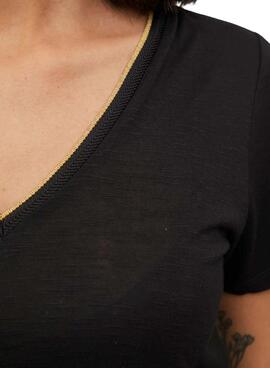 T-Shirt Vila Noel Schwarz für Damen