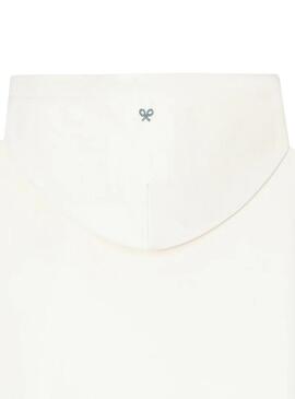 Kapuzenpullover Silbon mit ethnischem Logo in Beige für Herren.