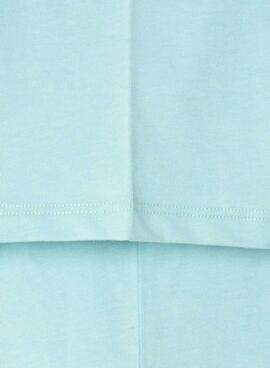 T-Shirt Pepe Jeans New Arta Logo in hellblau für Jungen.