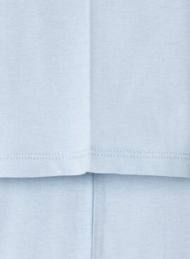 T-shirt Pepe Jeans New Arta Logo Hellblau für Jungen.