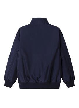 Gepolsterte Jacke Alfred für Jungen in Marineblau.