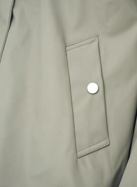 Regenjacke Only Elisa in Grün für Damen