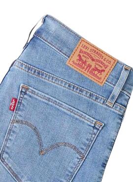 Jeans Levis 312 Shaping Slim in blauem Wasch für Damen