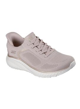 Skechers BOBS Squad Sneakers in Beige für Damen