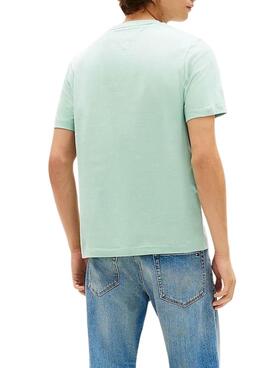 T-Shirt Tommy Hilfiger Essential türkis für Herren