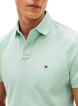 Polo Tommy Hilfiger 1985 Regular Türkis für Herren.