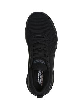 Turnschuhe Skechers BOBS Sport B Flex Hi Schwarz für Damen