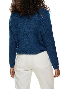 Pullover Only Havanna Blau Damen