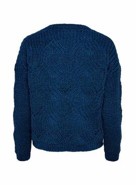 Pullover Only Havanna Blau Damen
