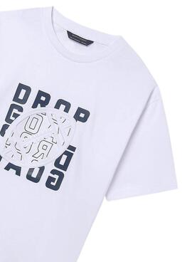 Trikot Mayoral weiß Basketball für Jungen