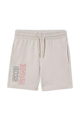 Set von Mayoral in beige und marineblau für Jungen.