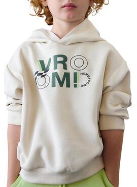 Kapuzenpullover Mayoral in Beige für Jungen.