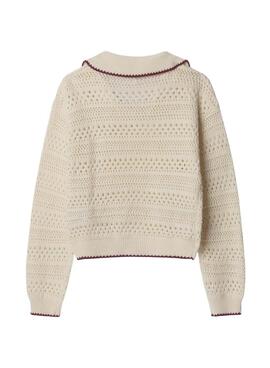 Pullover Pepe Jeans Faith weiß für Frauen