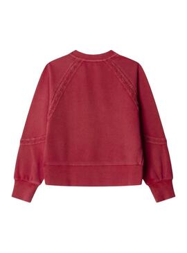 Sweatshirt Pepe Jeans Gabelle Rot für Mädchen