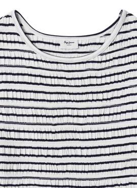 T-Shirt Pepe Jeans Gracie mit Streifen für Mädchen