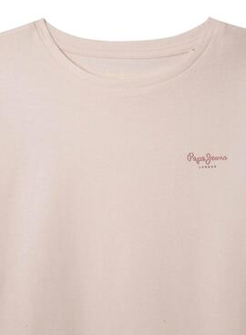 T-shirt Pepe Jeans Gigi rosa für Mädchen
